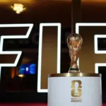 Private jet FIFA World Cup 2026 arrival at Teterboro Airport private terminal.